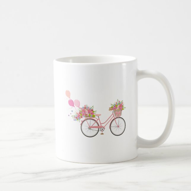 Mug Vélo Whimsical Rose (Droite)