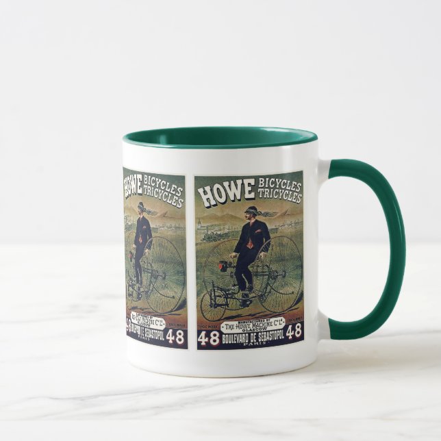 Mug Vélos Howe et Tricycles (Droite)