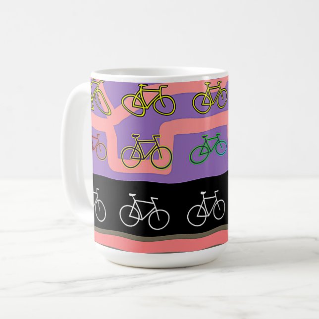 Mug Vélos Répéter (Devant gauche)