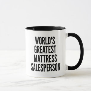 Mug Vendeur de matelas le plus grand du monde