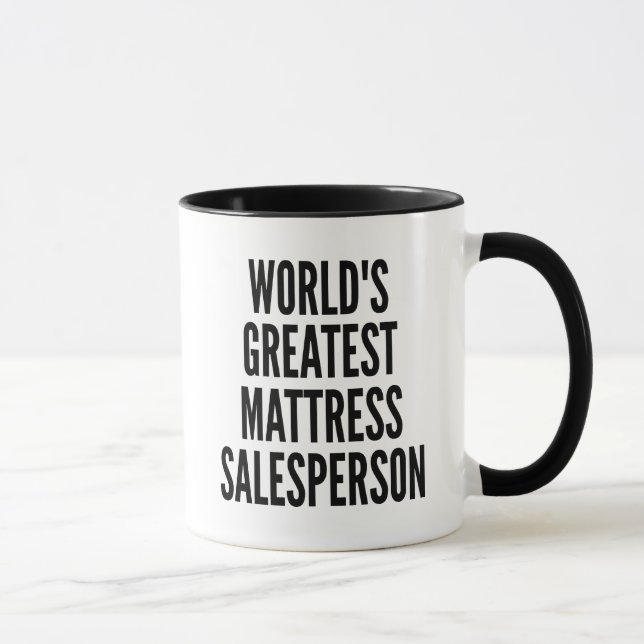 Mug Vendeur de matelas le plus grand du monde (Droite)