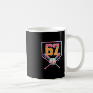 Mug Vendez le numéro de goutte 67 Amusant Six Sept 6 7