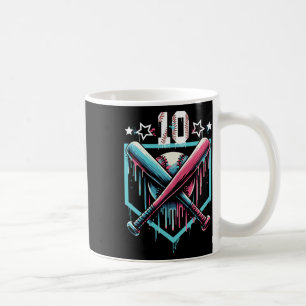 Mug Vendre Drip 10th Birthday Boys Numéro 10 Youth 10