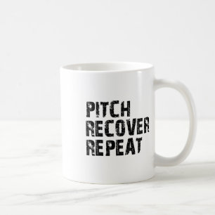 Mug Vendre Pitch Softll Récupérer Répéter Lanceur Enga