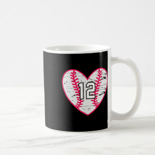 Mug Vendre Softll Heart Numéro #12 Joueur de Sport Fan