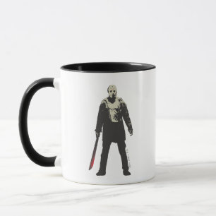 Mug Vendredi 13   Jason Voorhees Caractère Art