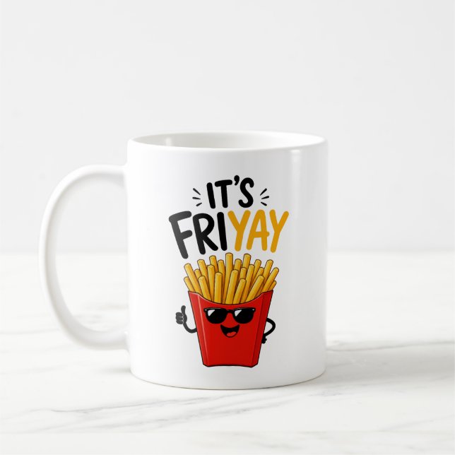 Mug Vendredi drôle (Gauche)