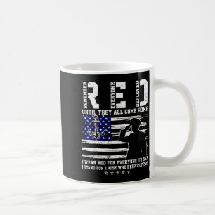 Mug Vendredi rouge jusqu'à ce que le marin rentre chez