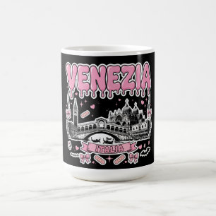 Mug Venezia Italia Rose Mignardise Yami Kawaii Skyline
