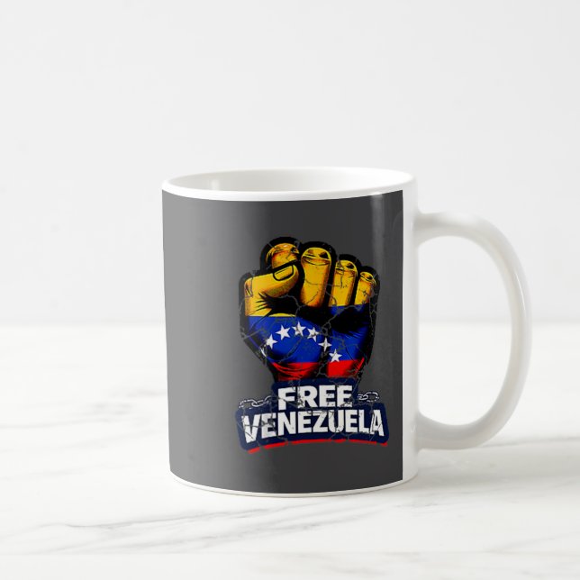 Mug Venezuela Flag Venezuela Libre 2026  (Droite)