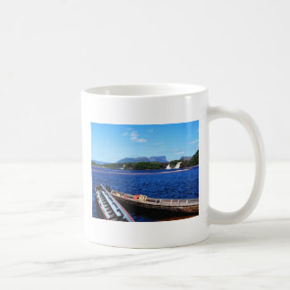 Mug Venezuela Jungle Paysage avec bateaux