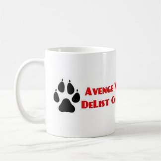 Mug Vengez les loups, délistez le congrès, votez-les d