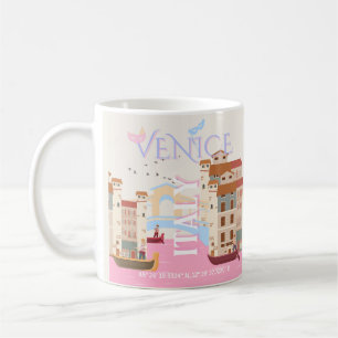 Mug Venice Travel Art, Italie, Travel Art