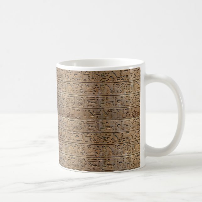 Mug Venin d'Egyptian Hiéroglyphe (Droite)