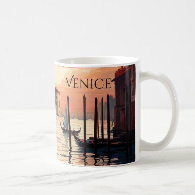 Mug Venise | Belle oeuvre du canal (Droite)