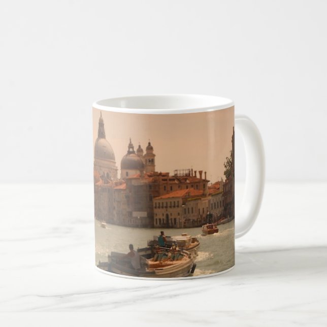 Mug Venise Italie Grand Canal Vintage (Devant droit)