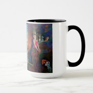 Mug vent et feu de la terre