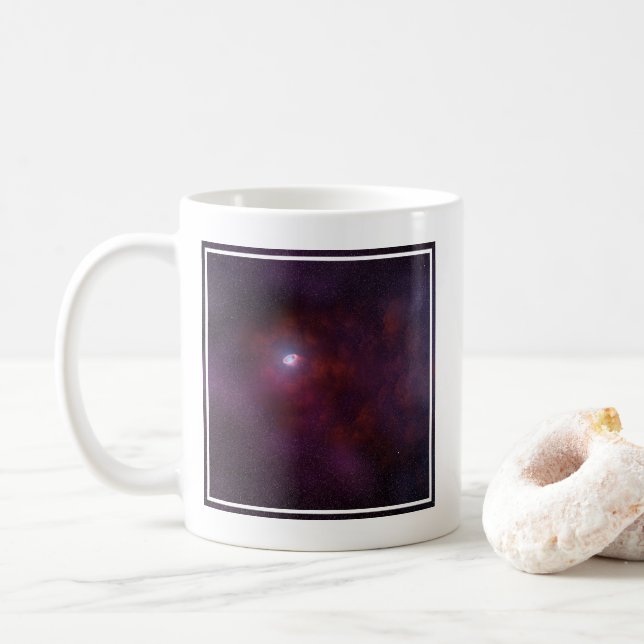 Mug Vent Pulsar D'Une Étoile Neutron. (Avec donut)
