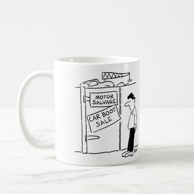 Mug Vente de démarrage de voiture de récupération (Gauche)