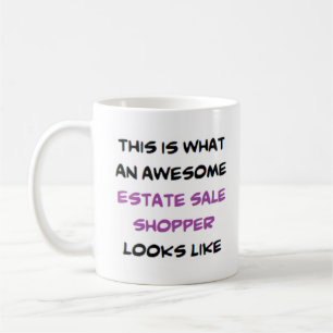 Mug vente de propriété shopper, génial