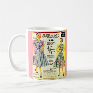 Mug Vente de robe au magasin Gimbels Subway Store 1953