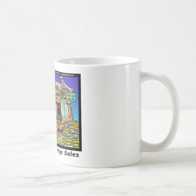 Mug Ventes de Garage Typiques d'Abeilles Cadeaux et T- (Droite)