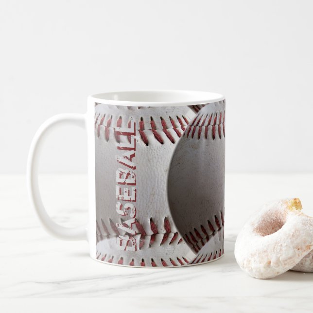 Mug Ventilateur de baseball (Avec donut)