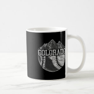 Mug Ventilateur de baseball du Colorado Tee Montagnes