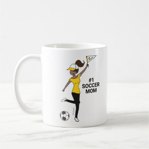 Mug Ventilateur de football Avatar personnalisé #1