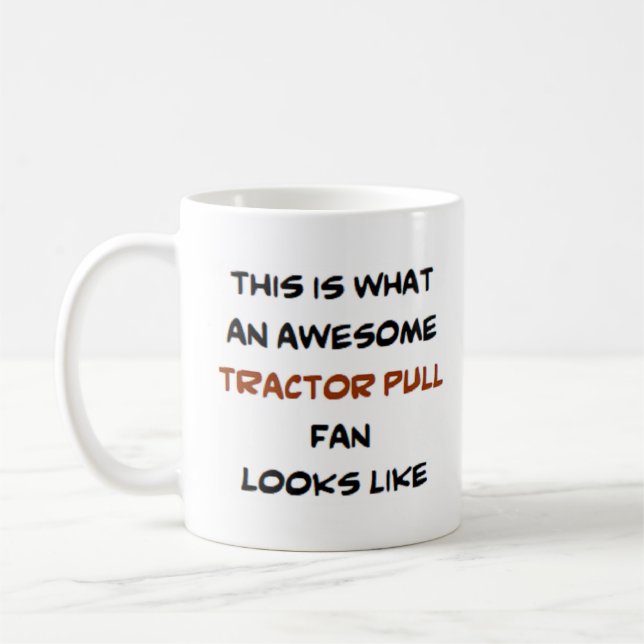Mug ventilateur de traction tracteur, génial (Gauche)