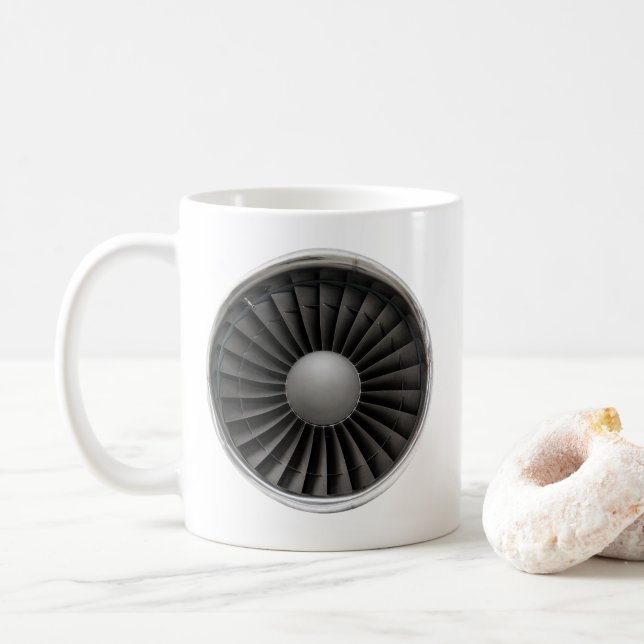 Mug Ventilateur moteur à réaction (Avec donut)