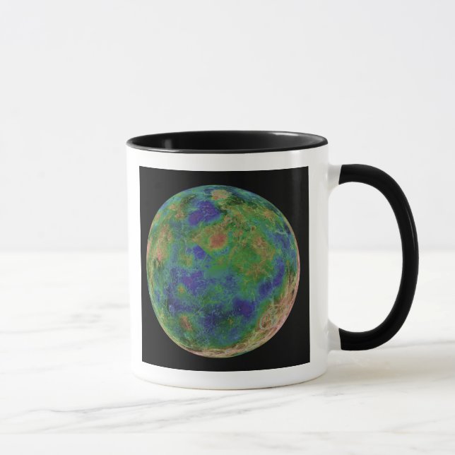 Mug Vénus centré sur le Pôle Sud (Droite)