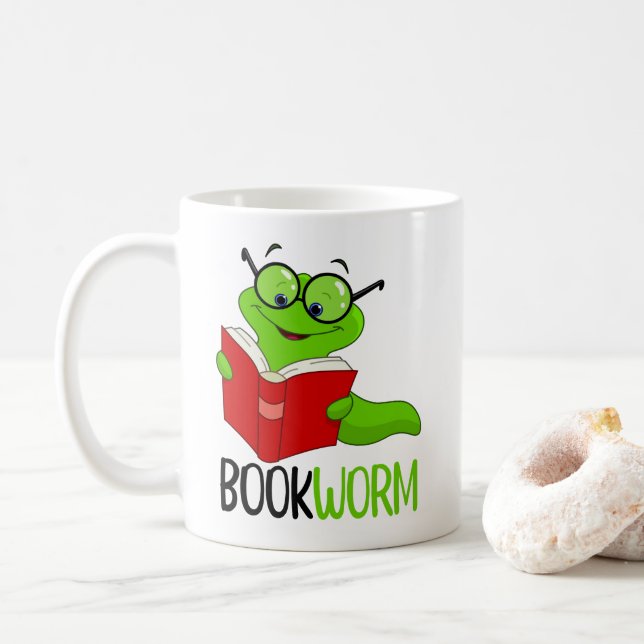 Mug Ver à livre Lecture  (Avec donut)