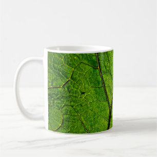 Mug Verdure des veines feuilles de papillon