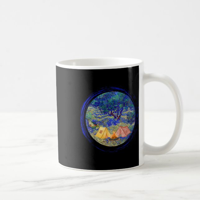 Mug Verger d'oliviers de Vincent Van Gogh Graphique de (Droite)
