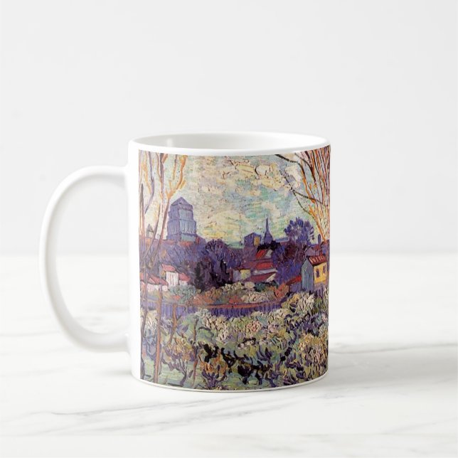 Mug Verger en fleurs, Arles de Vincent van Gogh (Gauche)