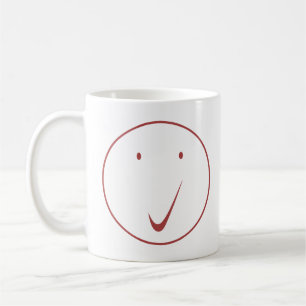 Mug Vérifier la face - Tick, Transp/Red.
