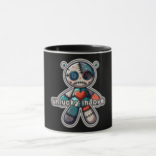 Mug Véritable amour Skeleton Coeur Tatouage Look