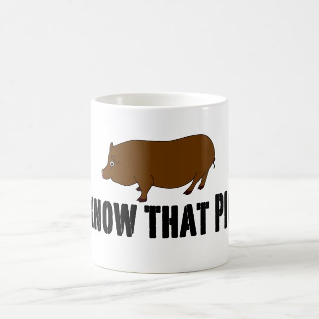 Mug Véritable ~ de sang je connais ce porc (Centre)