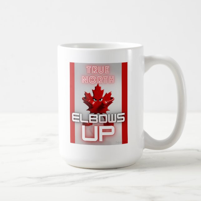 Mug Véritable Nord - Coudes vers le haut (Droite)