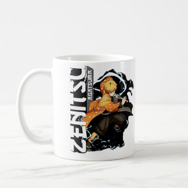 Mug Verre à boire avec le design de ZENITSU  (Gauche)
