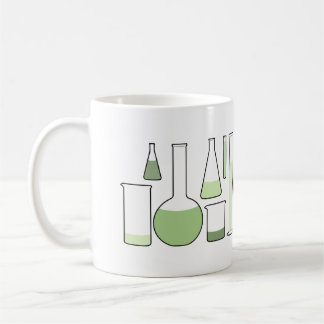 Mug Verre de laboratoire vert