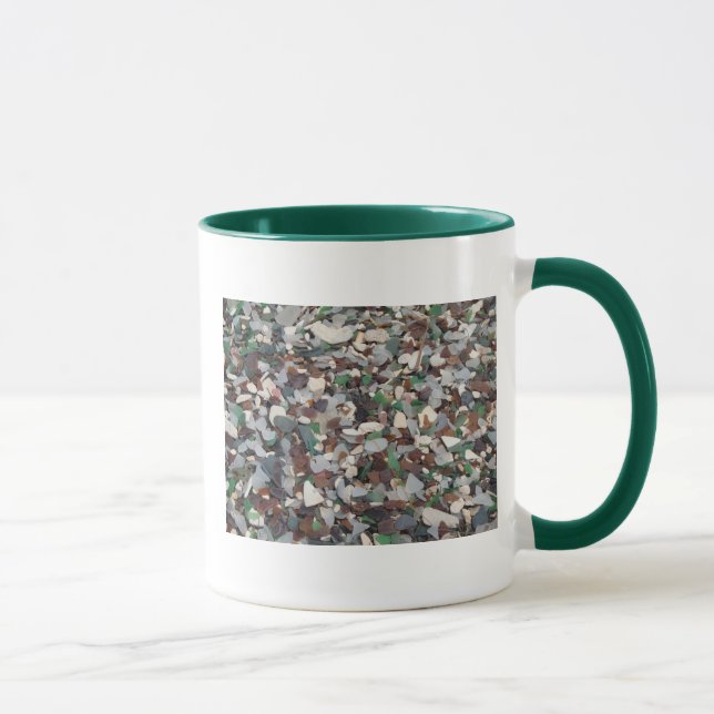 Mug Verre de mer à la plage en verre - Bermudes (Droite)