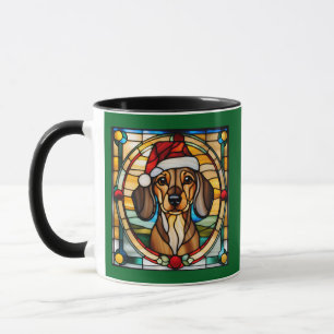 Mug Verre de Noël Dachshund