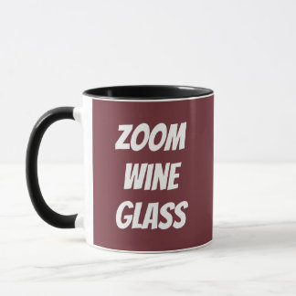 Mug Verre de vin Zoom