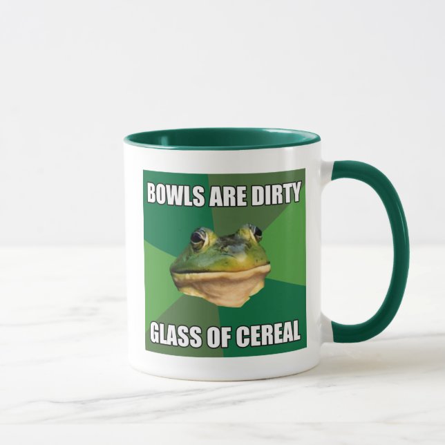 Mug Verre fétide de grenouille de célibataire de (Droite)
