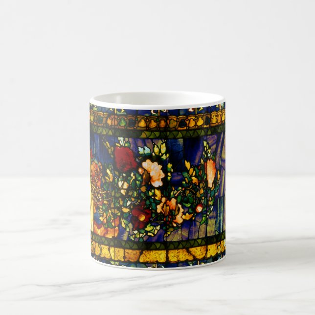 Mug Verre vintage Floral (Centre)