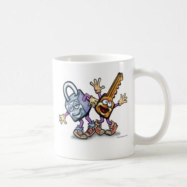 Mug Verrouiller n clé (Droite)