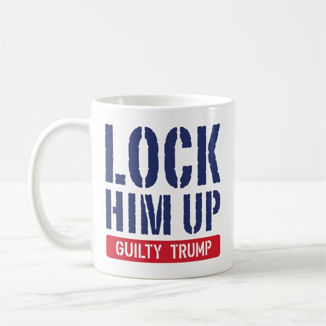 Mug Verrouiller Trump coupable (Gauche)