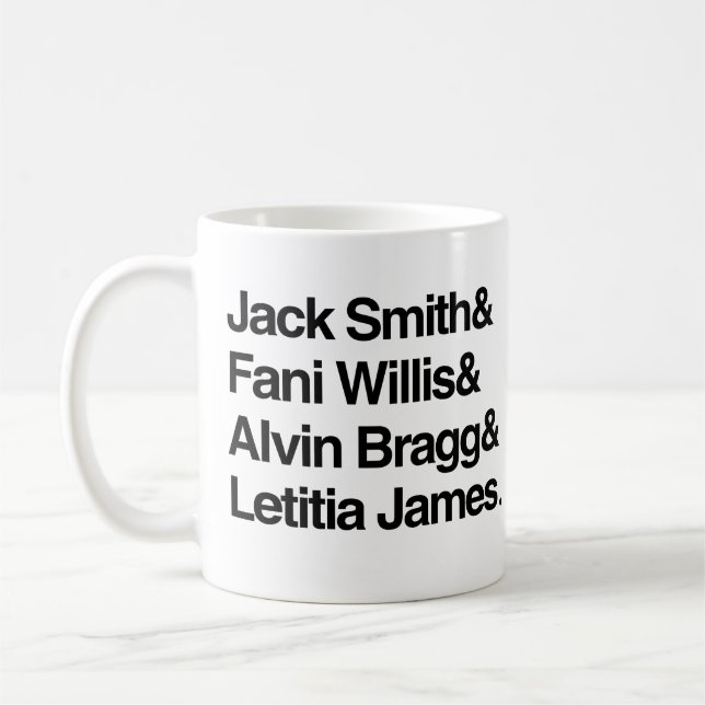 Mug Verrouillez-le : Jack et Fani et Alvin et Letitia (Gauche)